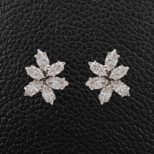 Marquise Diamond Earrings