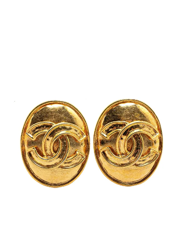 Gold Plated Clip On Earrings