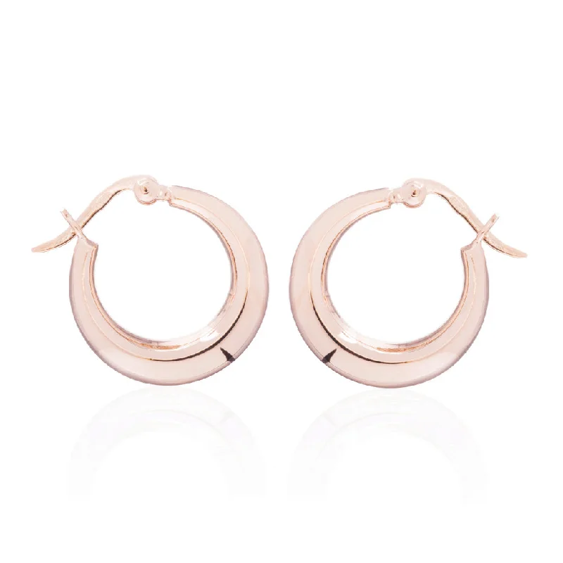 Hring Earrings, Rose Gold