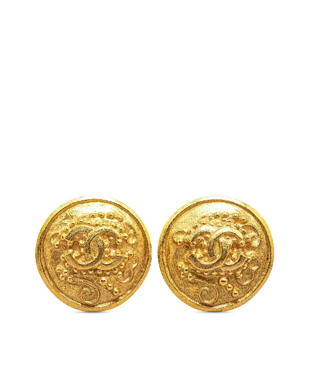 Gold Plated Clip On Earrings