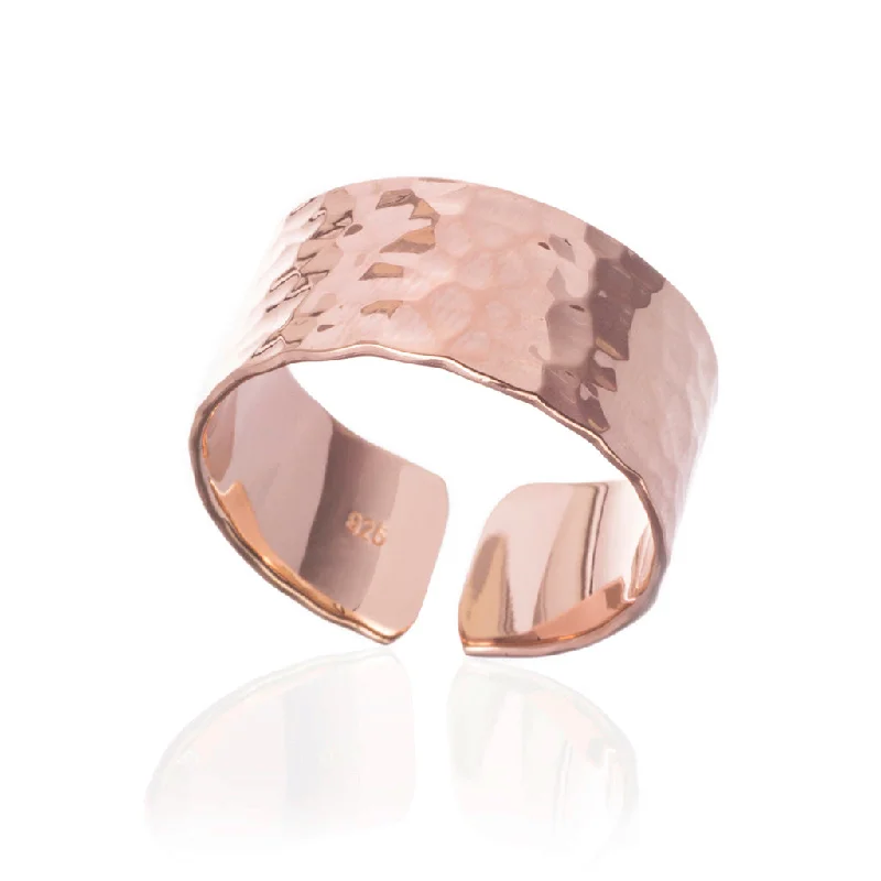 Banded Ring, Rose Gold