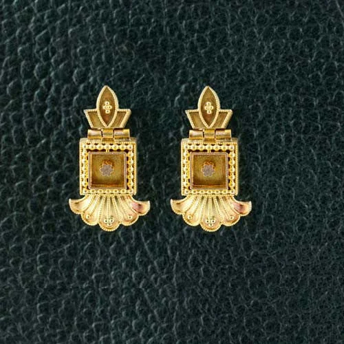 Archeological Revival Estate Earrings