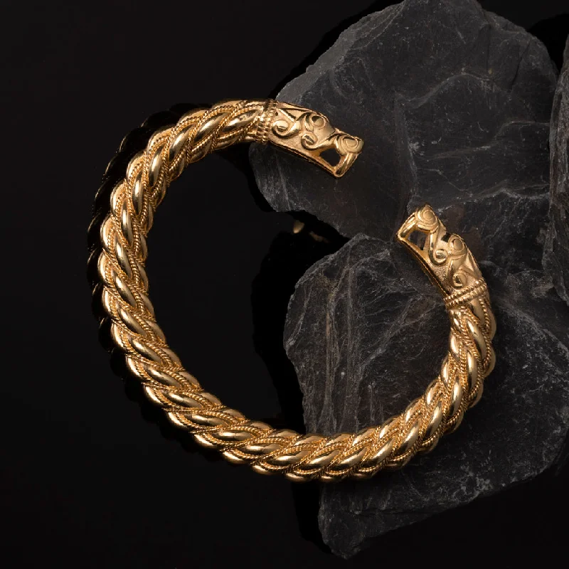 Premium Gotland Armring, Gold