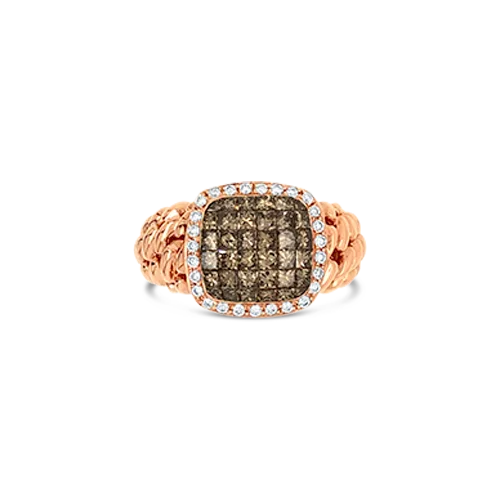 Brown Diamond Ring