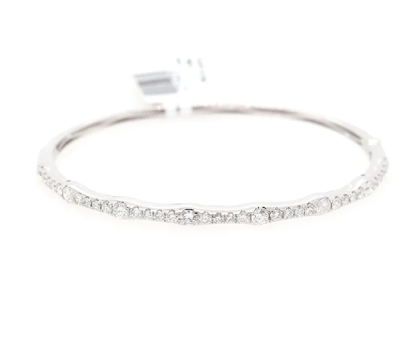 Odelia 1.50ctw Diamond Bangle Bracelet in 18K