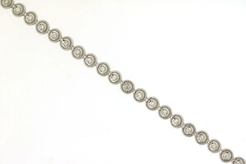 White Gold Diamond Tennis Bracelet