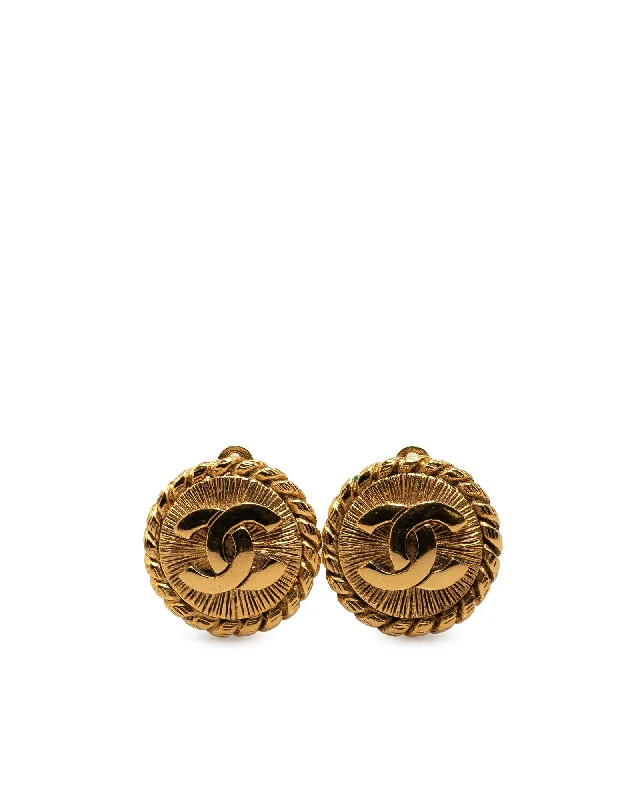 Gold Plated Clip-On Earrings