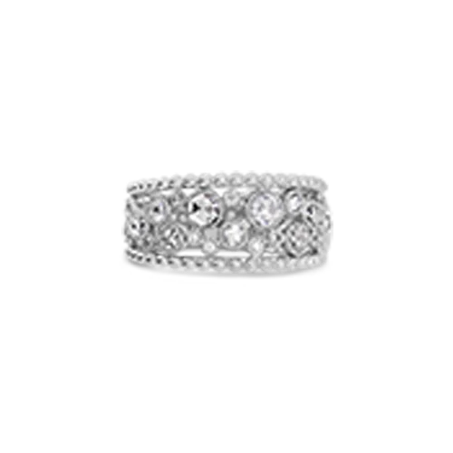 Bubble Style Diamond Ring