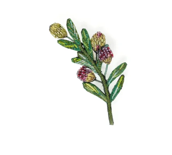 Trovelore - Olive Branch Brooch Pin