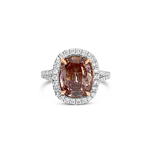 Pink Diamond Ring