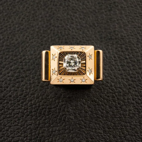 Yellow Gold & Diamond Estate Ring