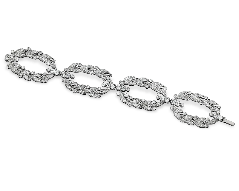 Cartier Laurel Wreath Diamond Bracelet