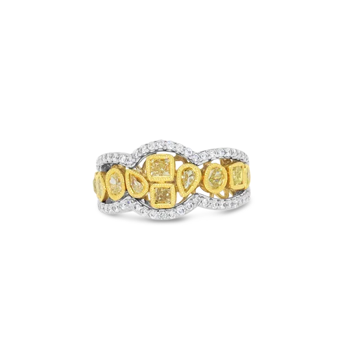 Yellow Diamond Ring