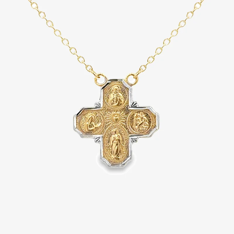 4 Way Cross Necklace