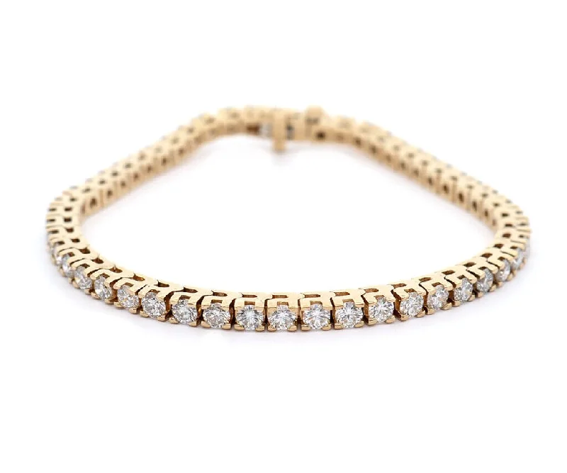 7.00ctw Round Diamond Tennis Bracelet in 14K