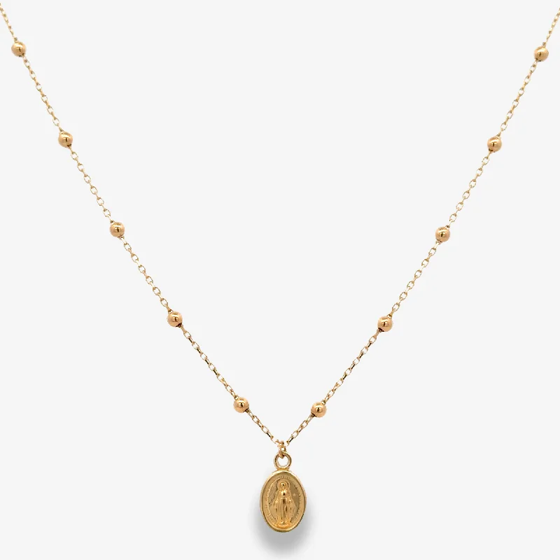 Virgin Mary Necklace