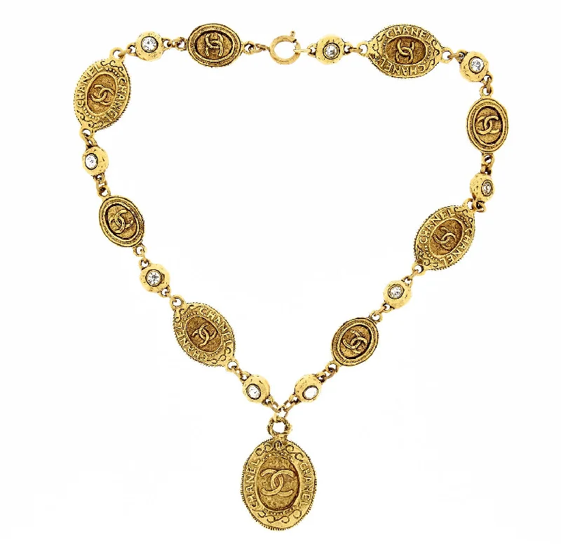 Vintage Chanel Necklace Gold