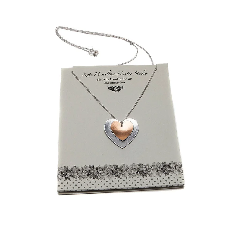 Kate Hamilton-Hunter Double Heart Necklace