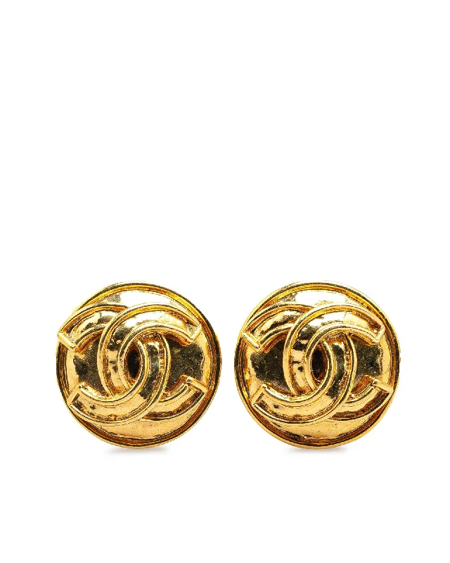 Gold Plated Clip On Earrings