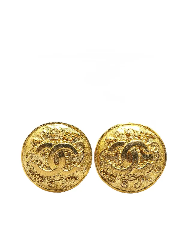 Gold Plated Clip On Earrings