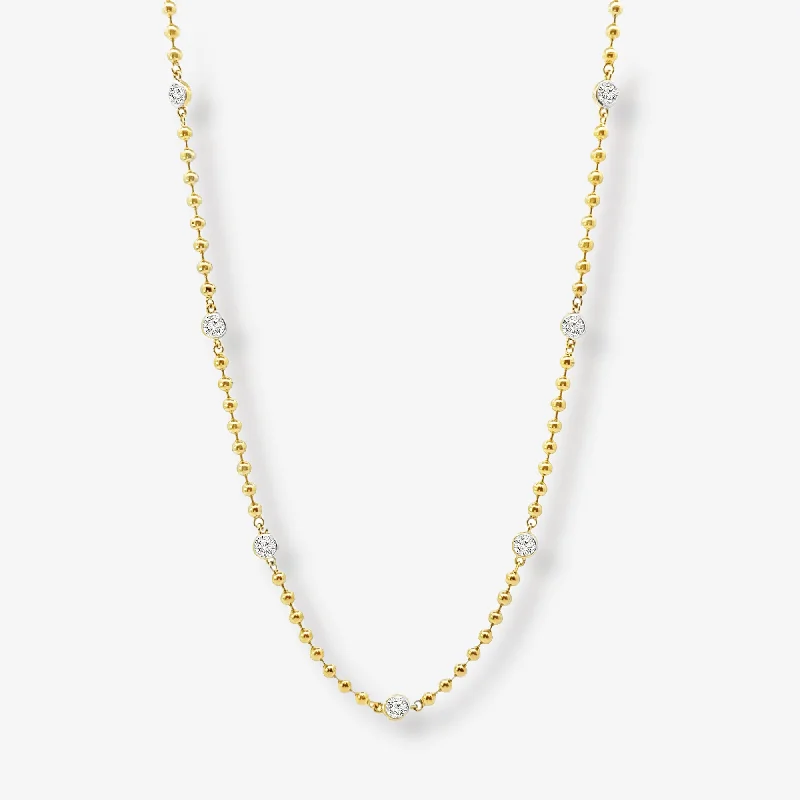 Bead It 1.25CT Station Necklace