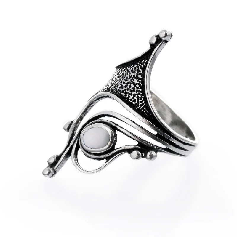 Eye Ring, Silver