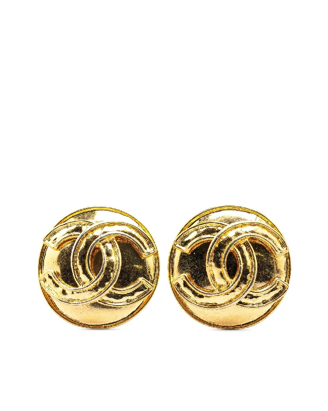 Gold Plated Clip On Earrings