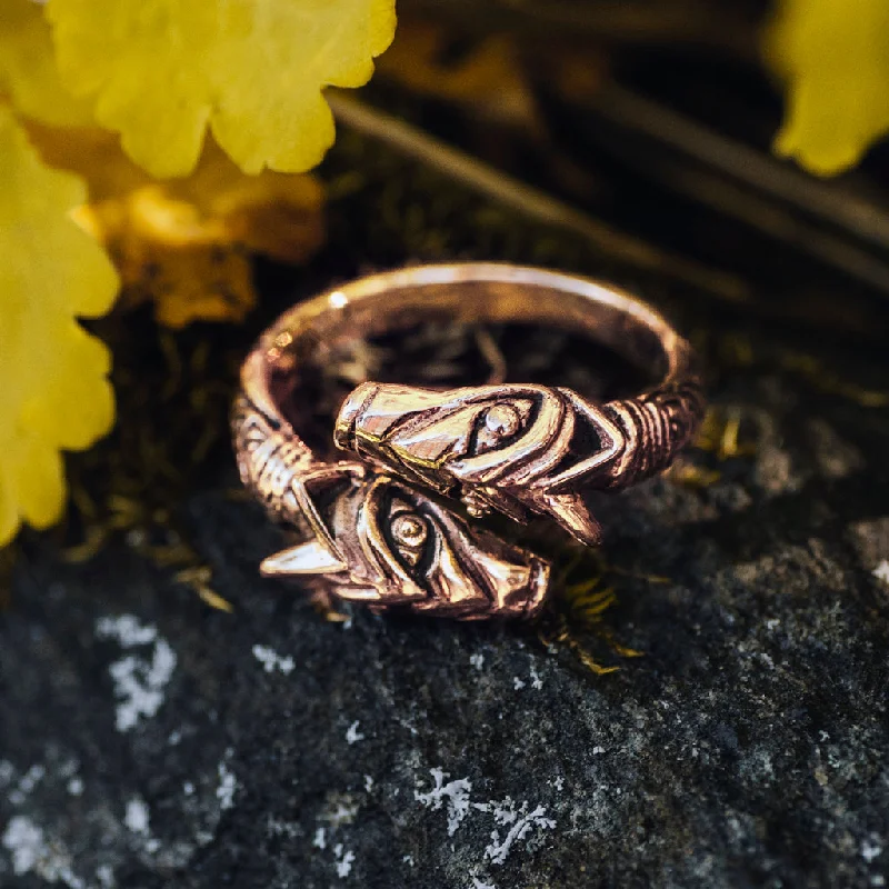 Freki & Geri Ring, Bronze