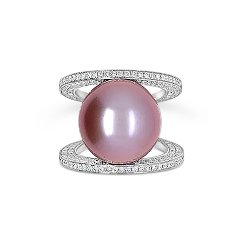 Pearl & Diamond Ring