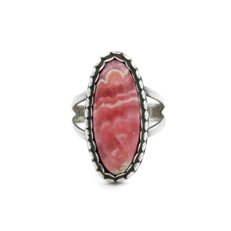 Rhodochrosite Vintage Ring