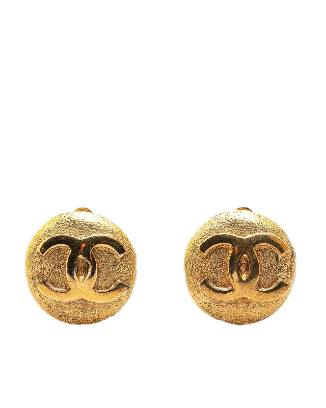 Gold Plated Clip On Earrings