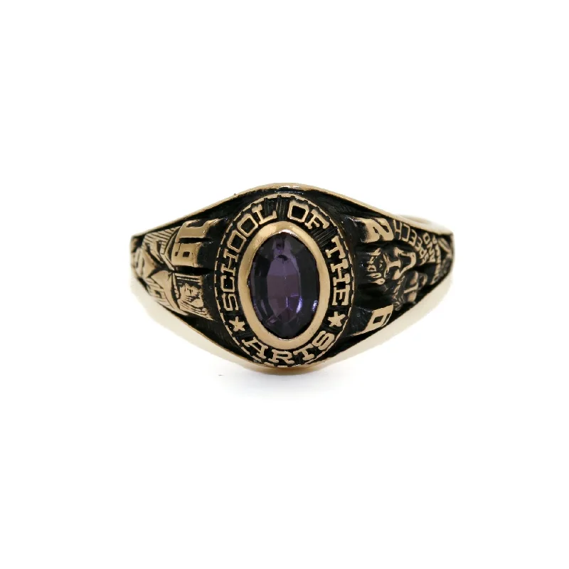 Classic "School of the Arts 1992" Class Ring