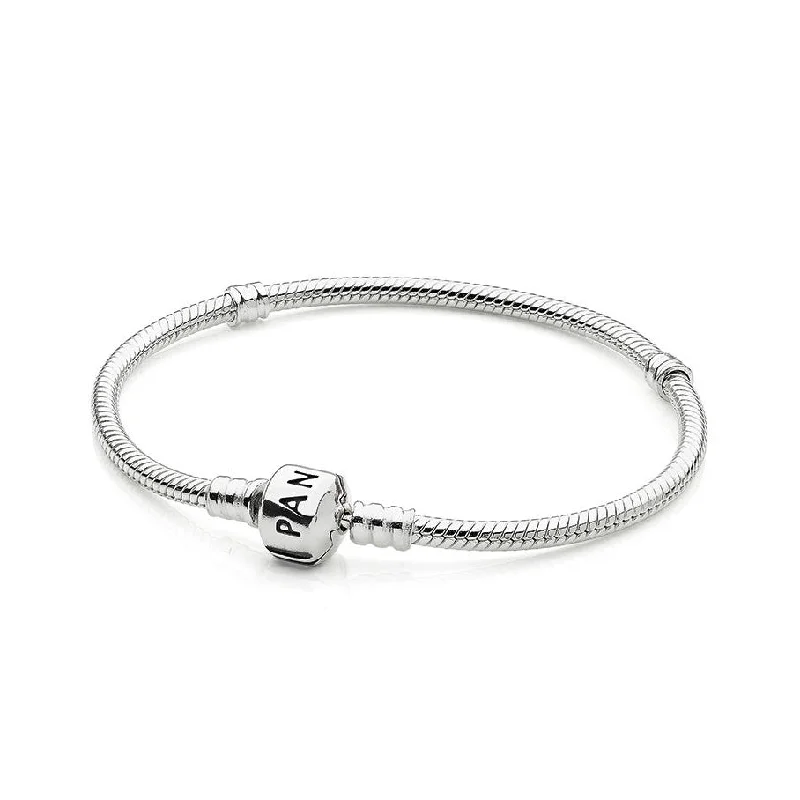 PANDORA Sterling Silver Snap Clasp Bracelet 590702HV