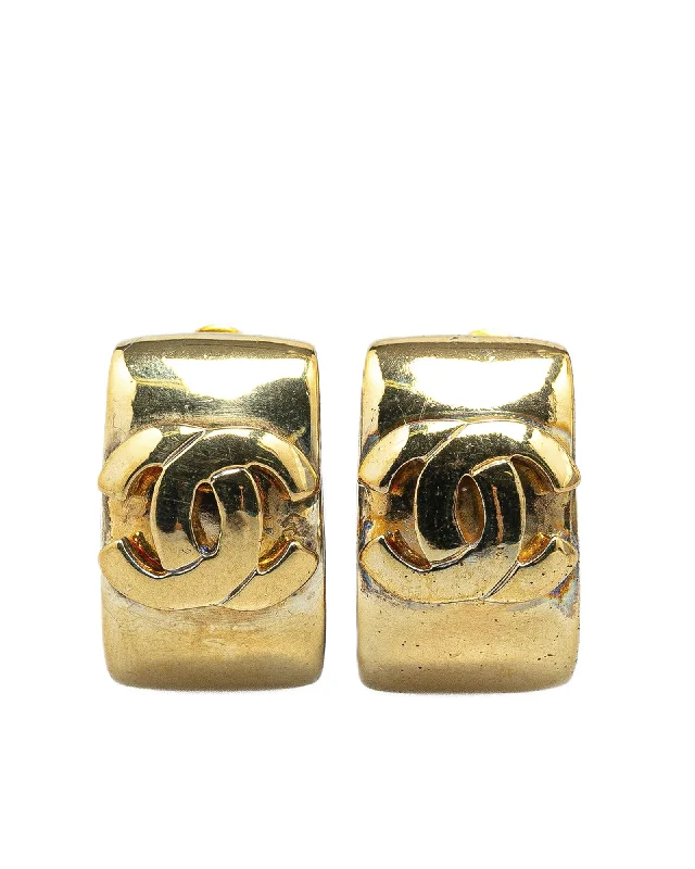 Gold Plated Clip-On Earrings