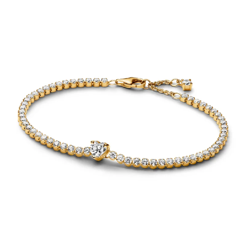 Sparkling Heart Tennis Bracelet 560041C01