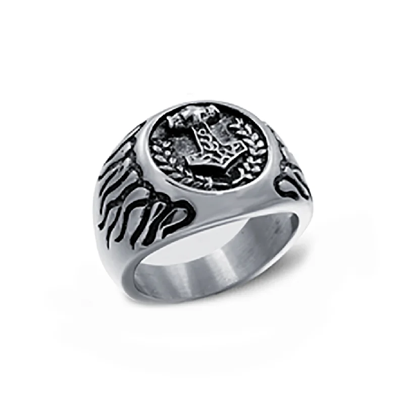 Mjolnir Ring, Stainless Steel