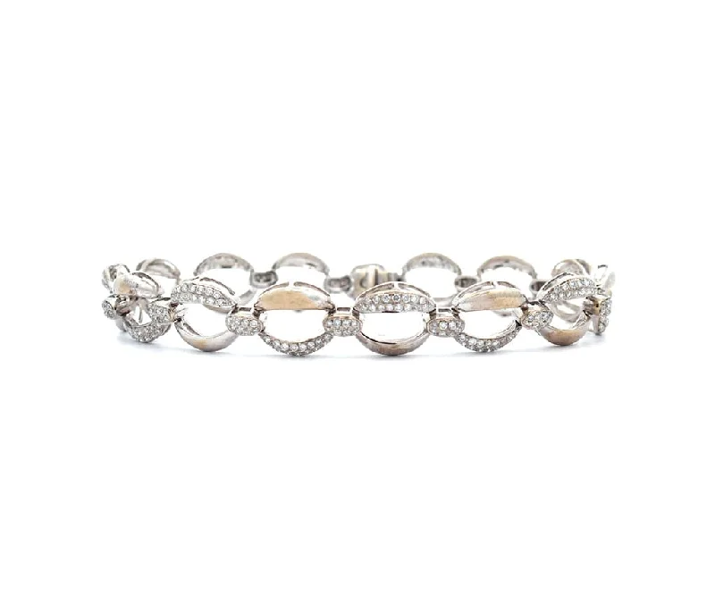 Frederic Sage 1.62ctw Diamond Link Bracelet in 18K