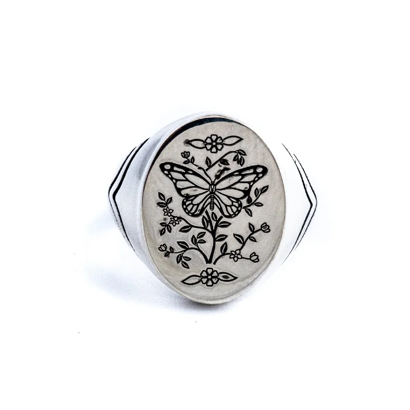 Monarch Signet Ring