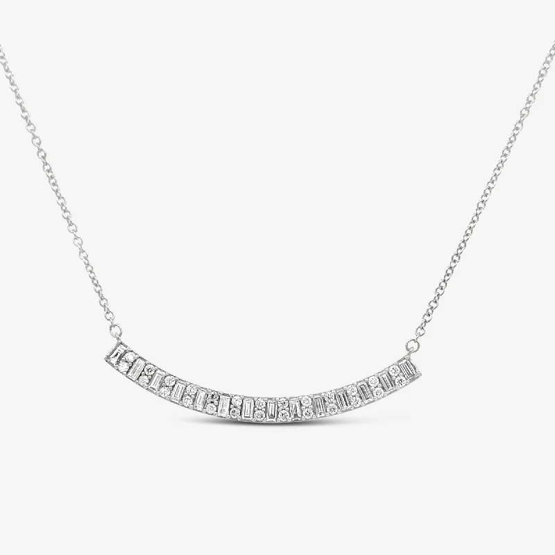 Diamond Curve Necklace