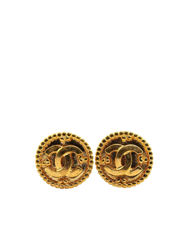 Gold Plated Clip-On Earrings