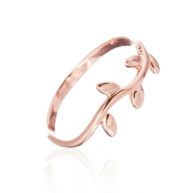 Bjarkan Ring, Rose Gold