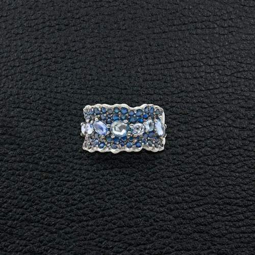 Blue Sapphire Band Ring