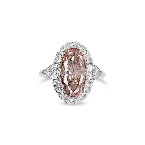 Pink Diamond Ring