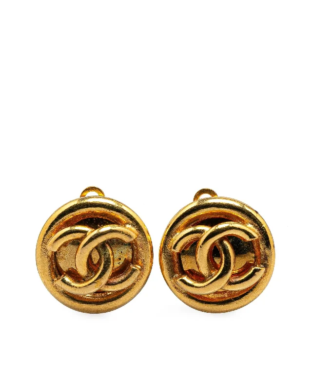 Gold Plated Clip On Earrings