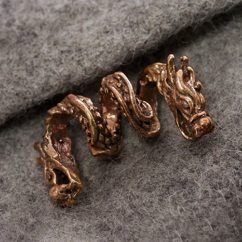 Beard Ring, Jörmungandr, Bronze