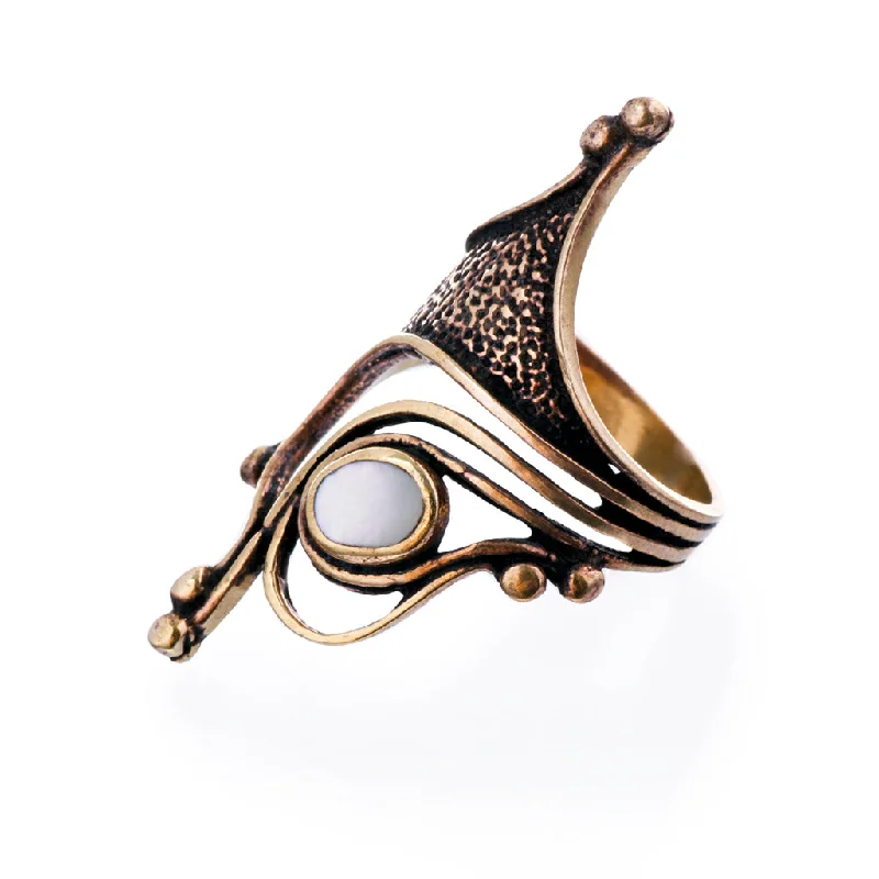 Eye Ring, Bronze