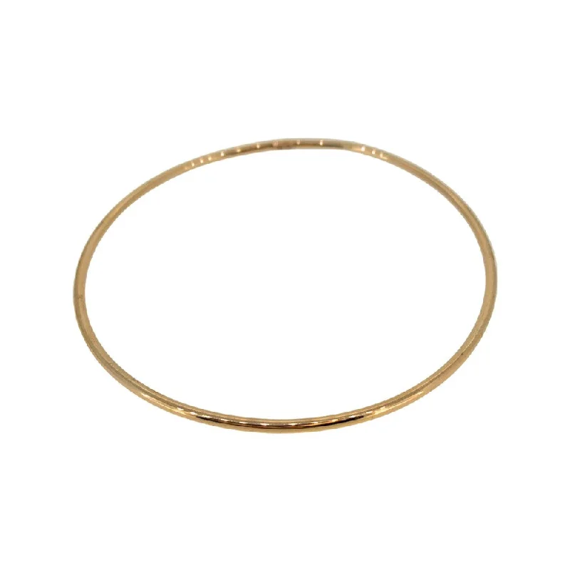 POLISH MAPPY 2MM SLIM ROUND BANGLE