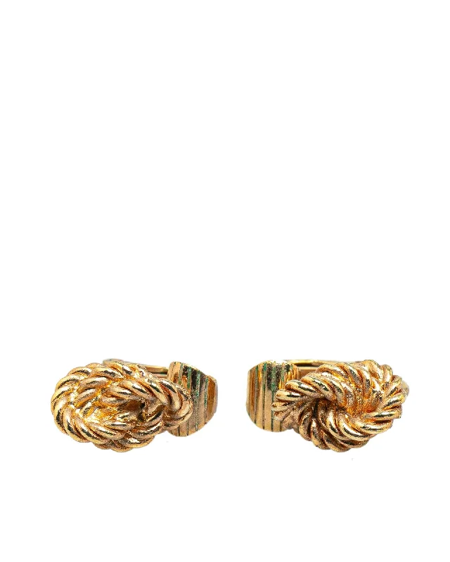 Gold Plated Clip-On Earrings