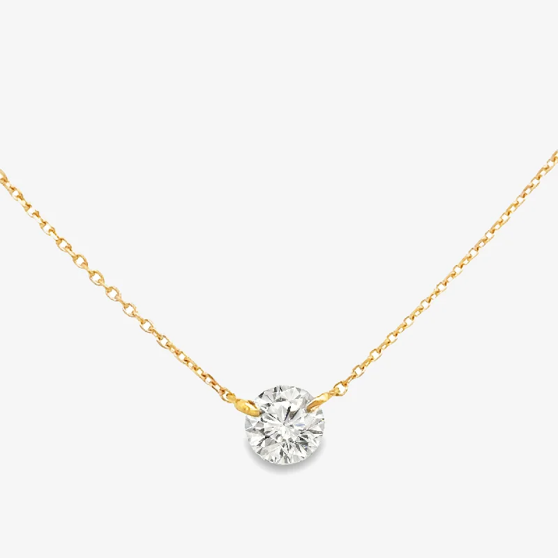 Solitaire Diamond Necklace