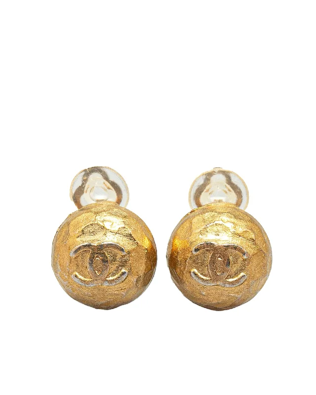 Gold Plated Clip On Earrings